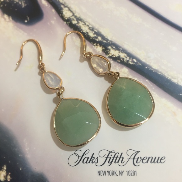 Ava & Aiden Jewelry - Saks Ava & Aiden Aventurine Earrings